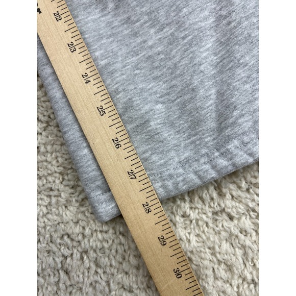 Trendy Queen Sweatpants Womens Small Gray Wide Leg Elastic Waist Comfort - Picture 9 of 10